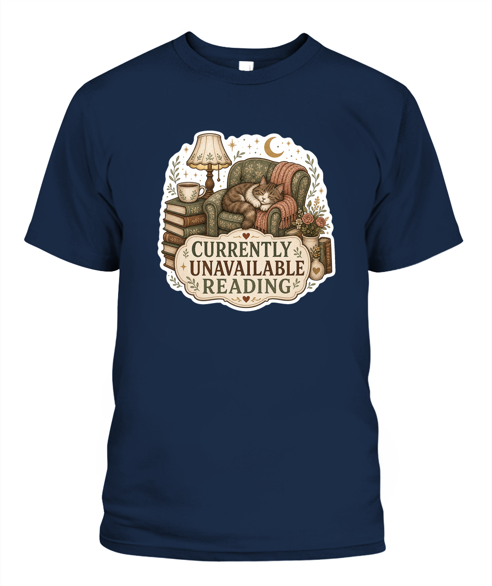 Currently Unavailable Reading Book Lover T-Shirt | Reading Gift
