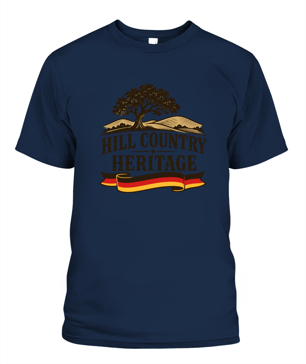 Hill Country Heritage — T-Shirt in Navy