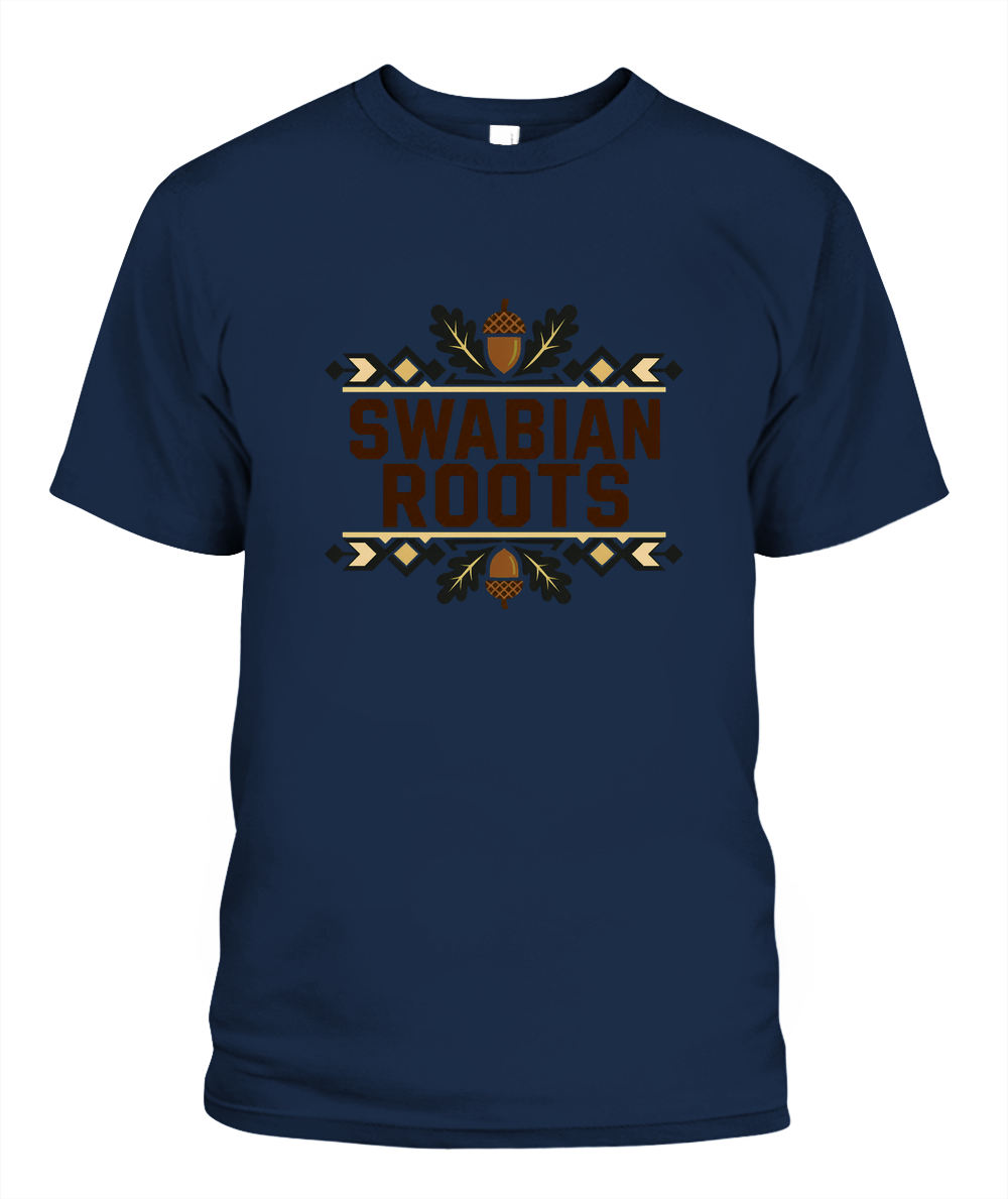 Swabian Roots — T-Shirt in Navy