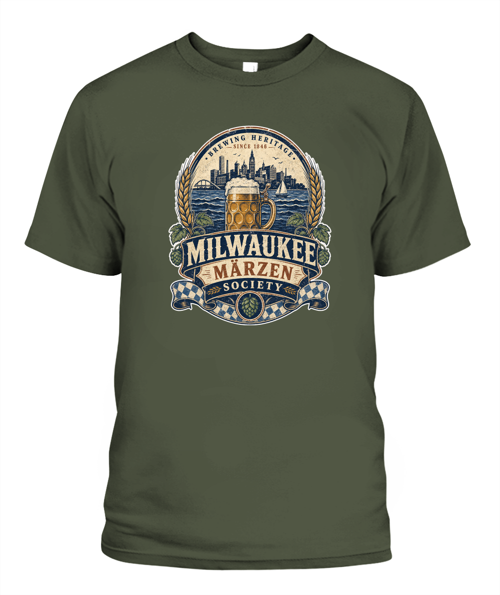 Milwaukee Märzen Society Oktoberfest T-Shirt in Hemp