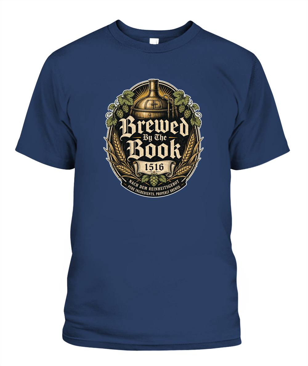 Brewed By The Book Oktoberfest T-Shirt in Midnight