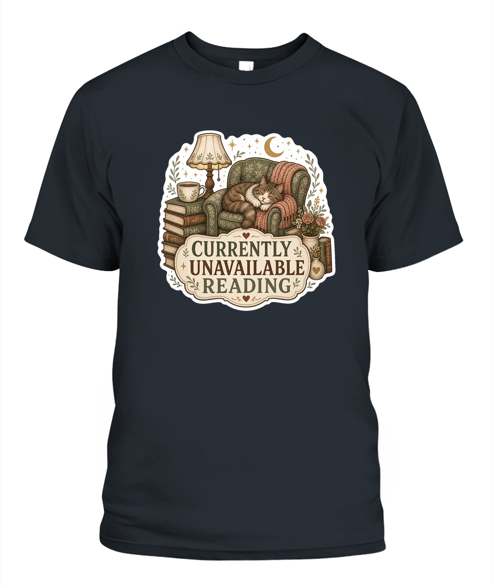 Currently Unavailable Reading Book Lover T-Shirt | Reading Gift