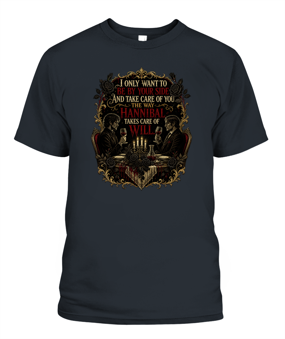 The Way Hannibal Takes Care Of Will — gothic shirt in Graphite