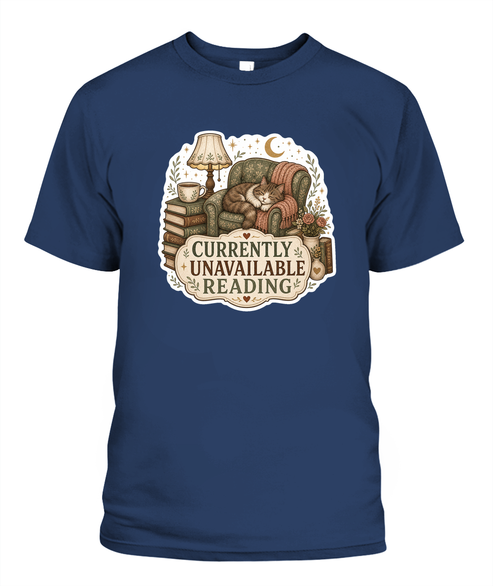 Currently Unavailable Reading Book Lover T-Shirt | Reading Gift