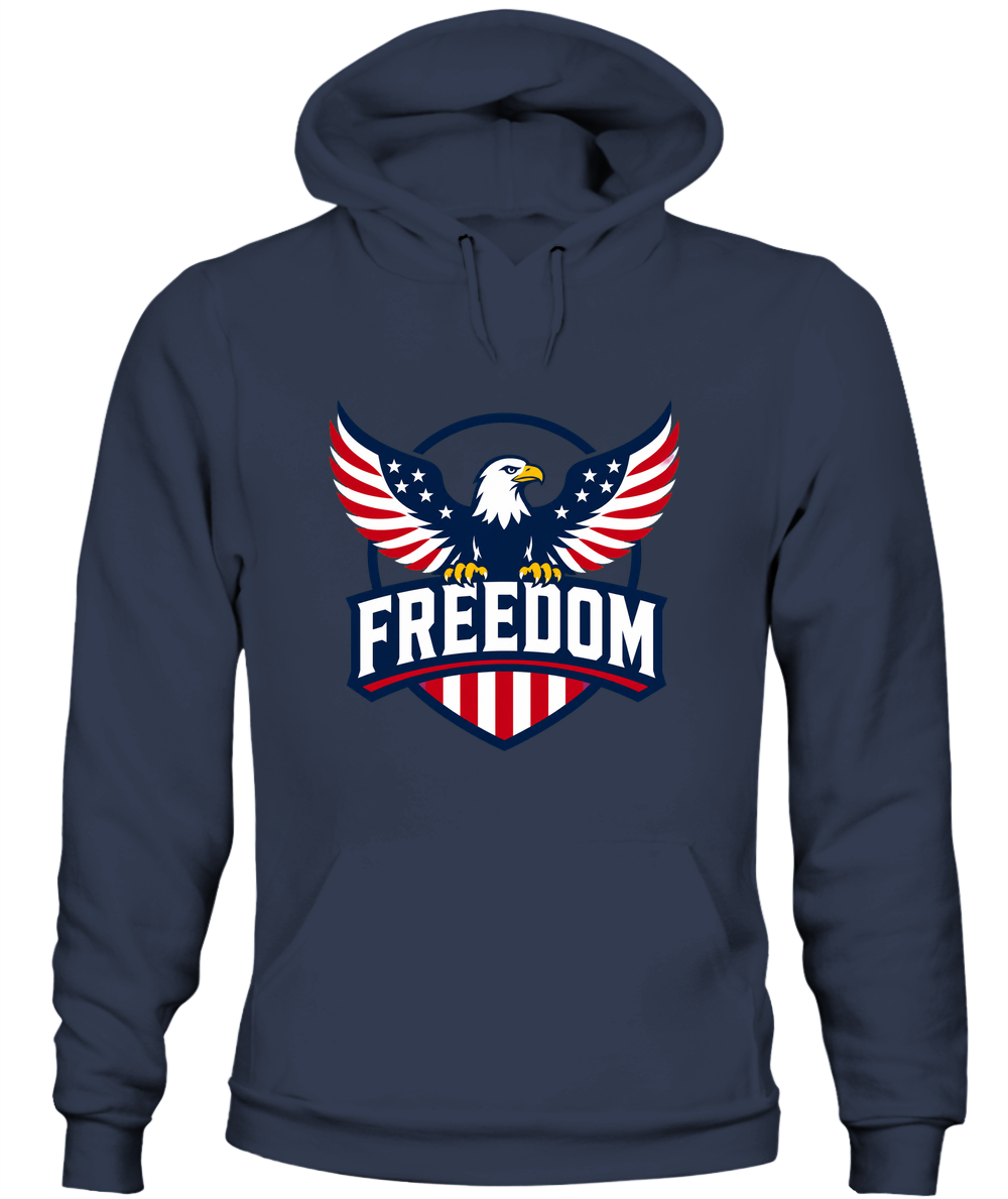 Freedom — Hoodie in Navy