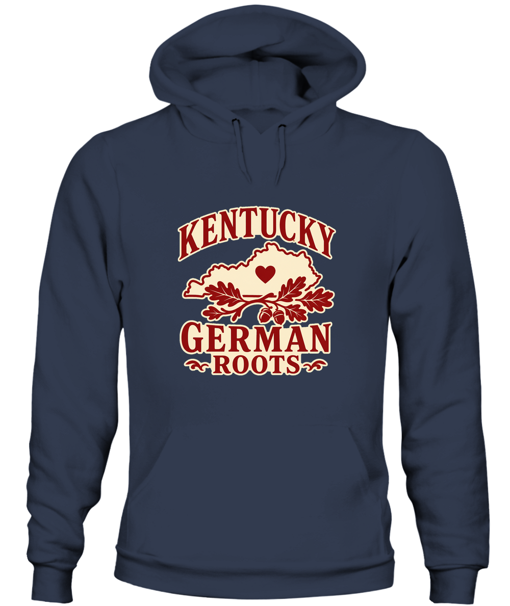 Kentucky German Roots — Hoodie in Navy
