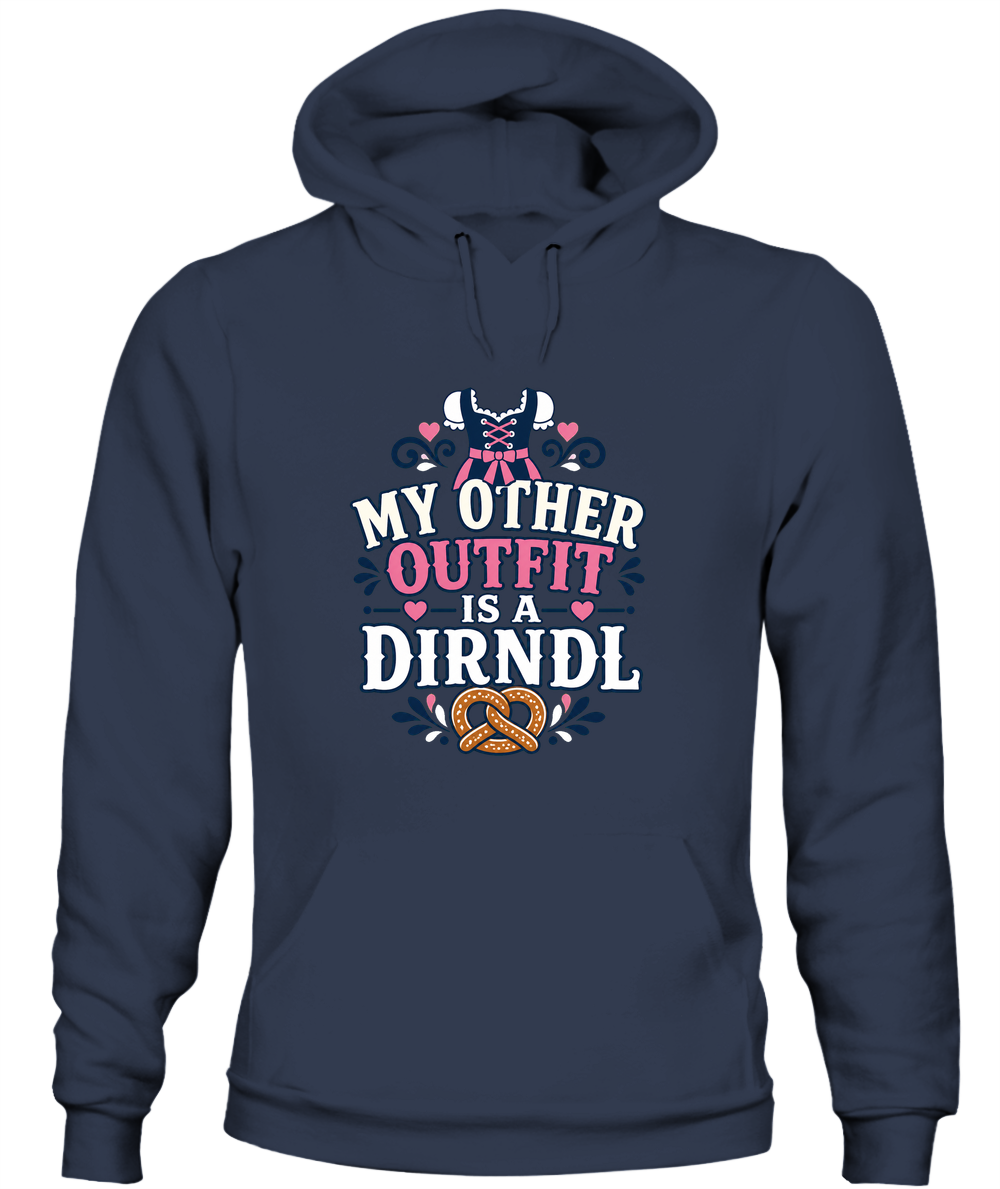 My Other Outfit Is A Dirndl — Hoodie in Navy