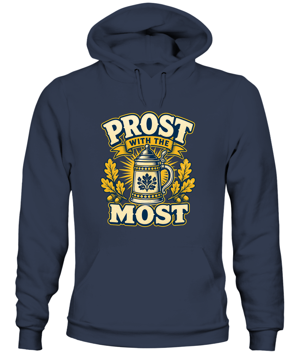 Prost With The Most — Hoodie in Navy