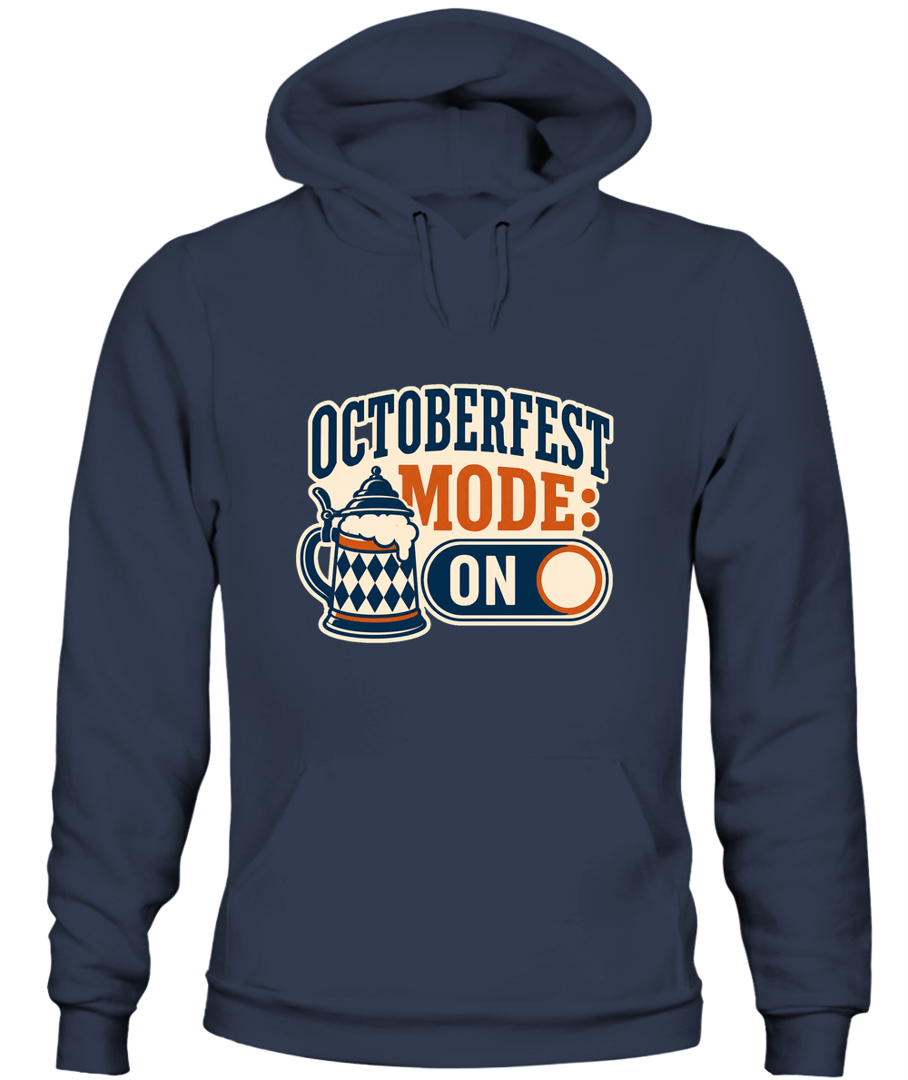 Octoberfest Mode: On — Hoodie in Navy