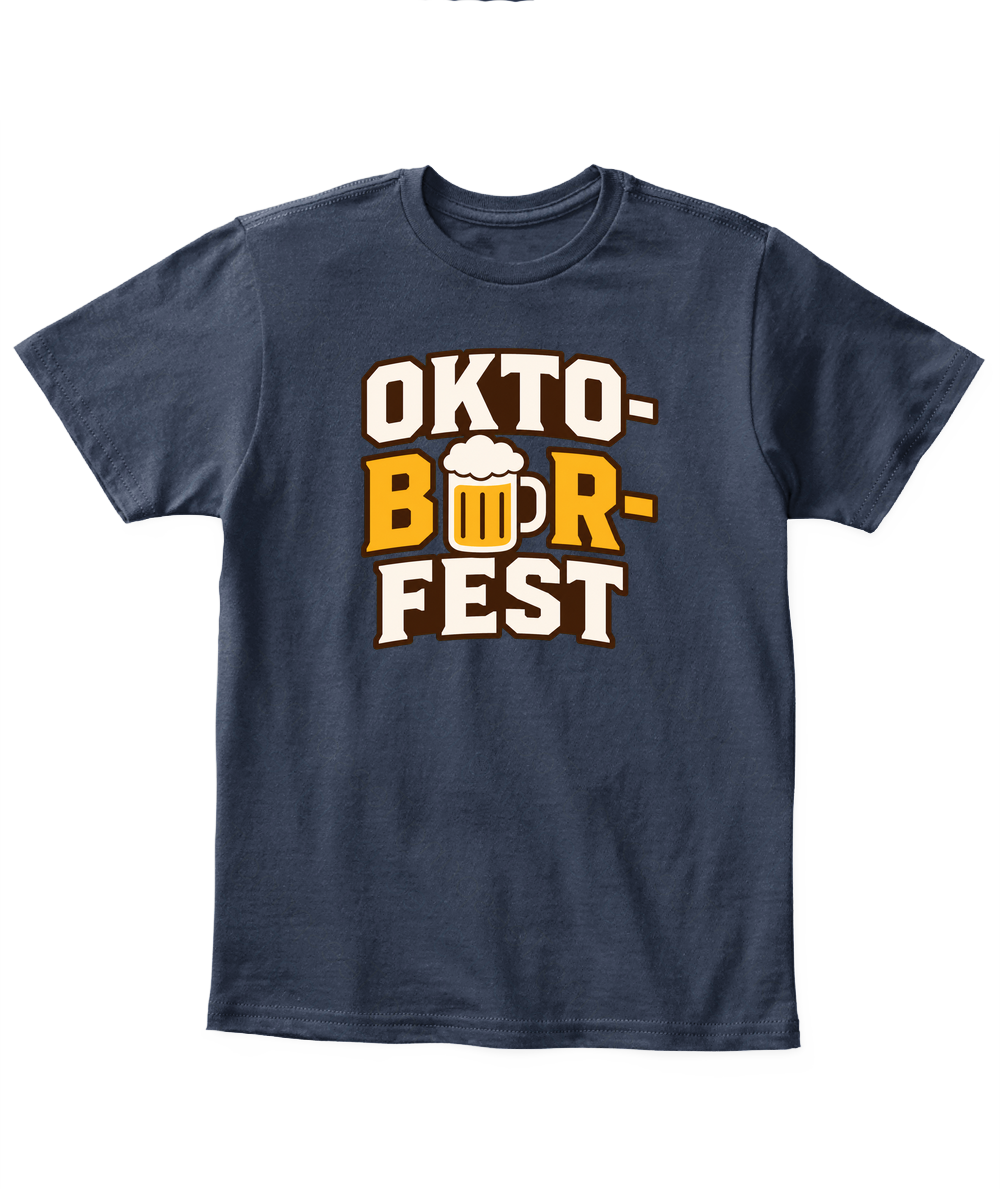 Oktoberfest — Kid's T Shirt in Navy
