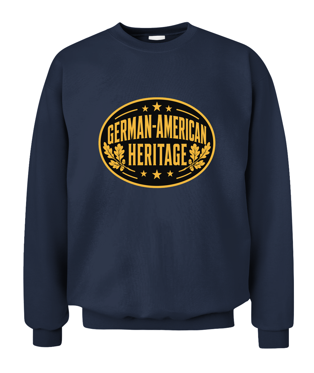 German-American Heritage — Sweatshirt in Navy