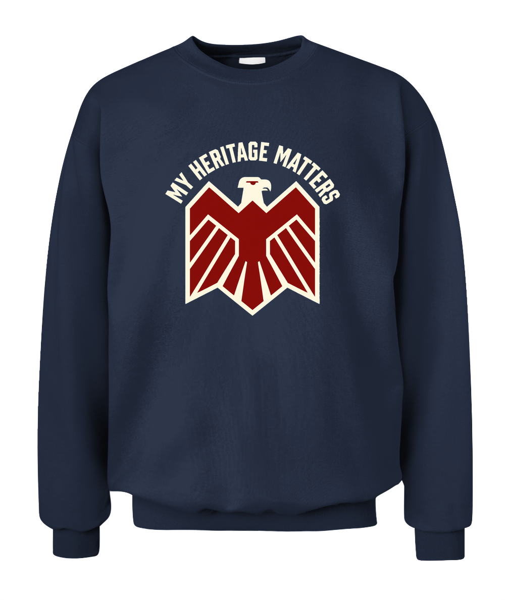 My Heritage Matters — Sweatshirt in Navy