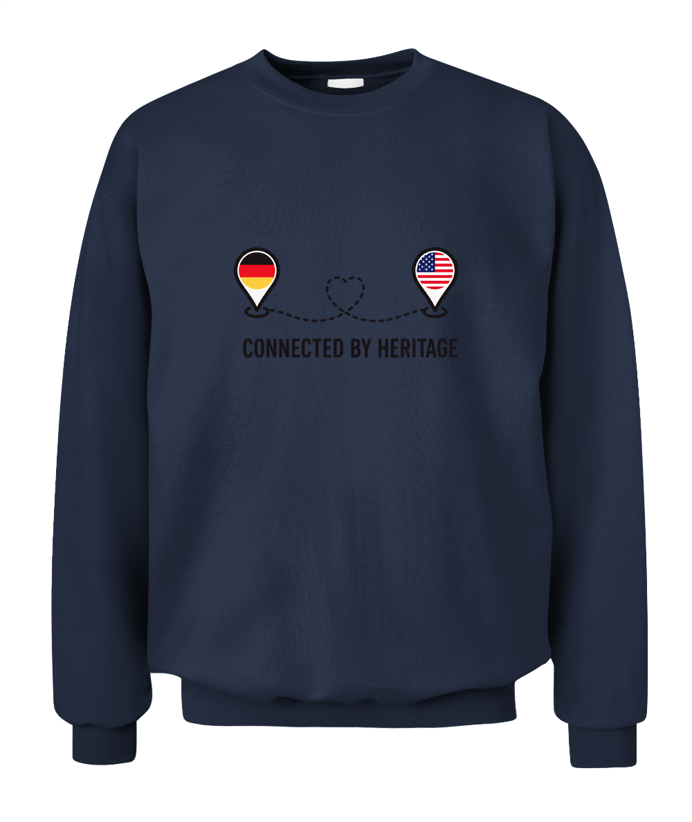 Connected By Heritage — Sweatshirt in Navy