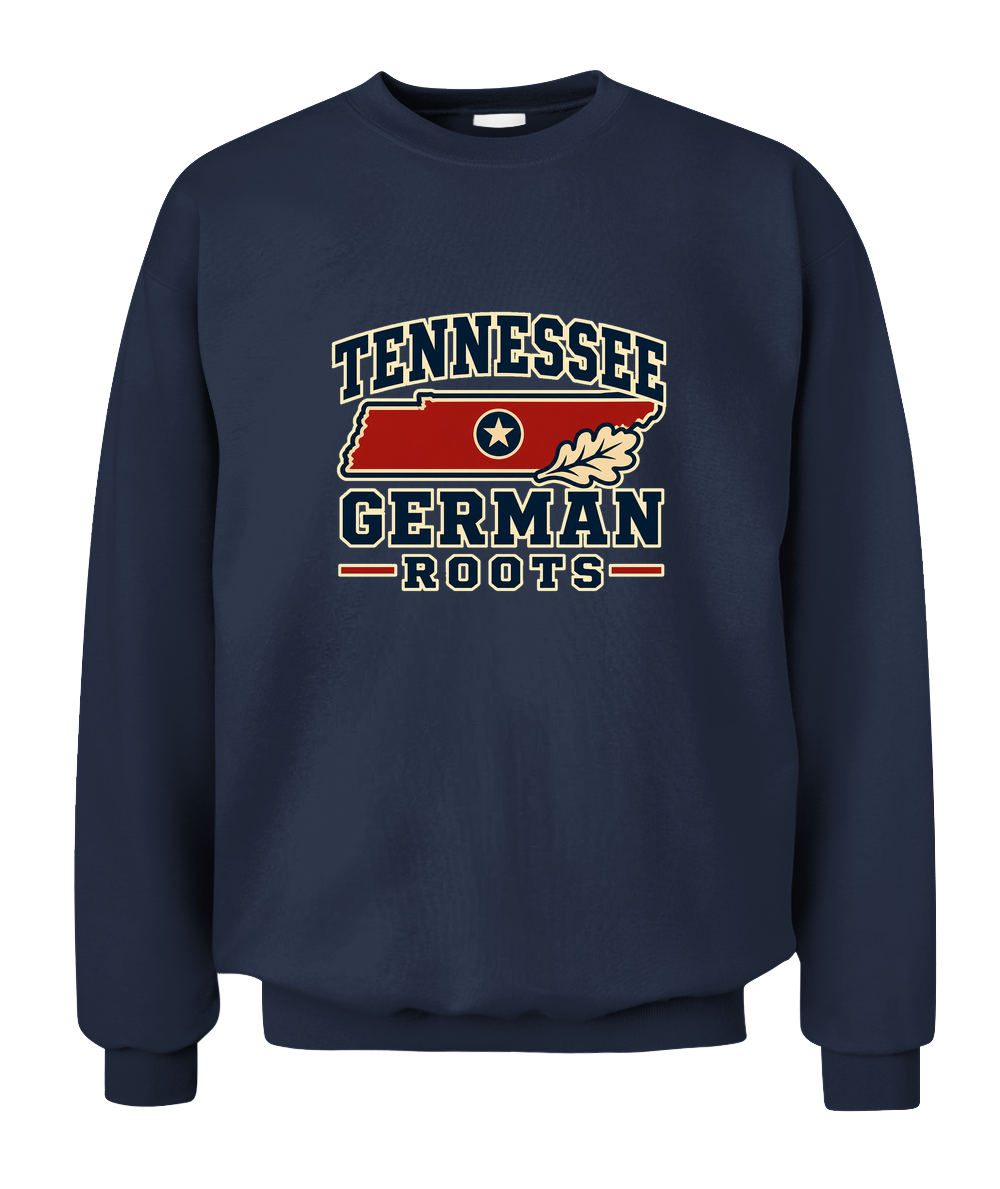 Tennessee German Roots — Sweatshirt in Navy