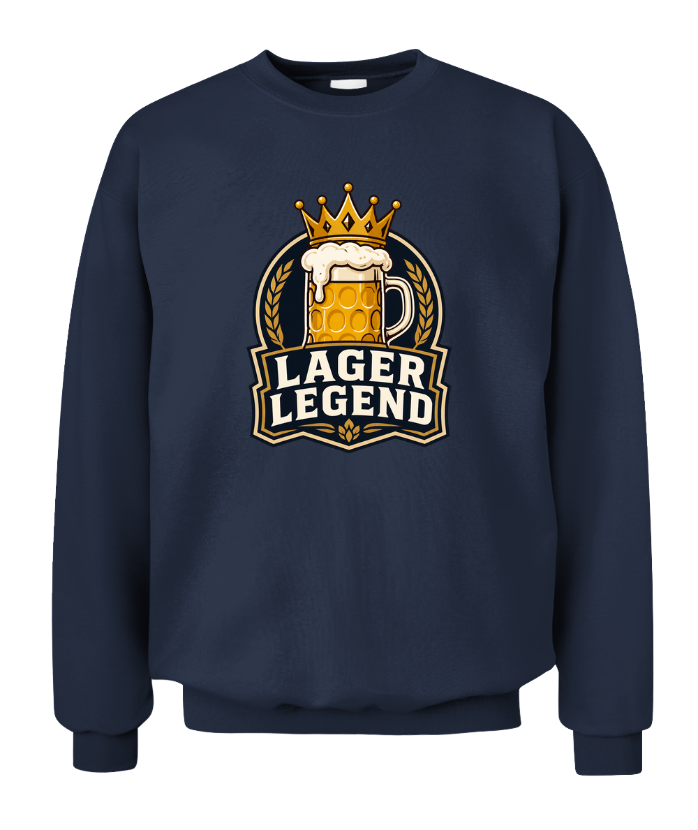 Lager Legend — Sweatshirt in Navy