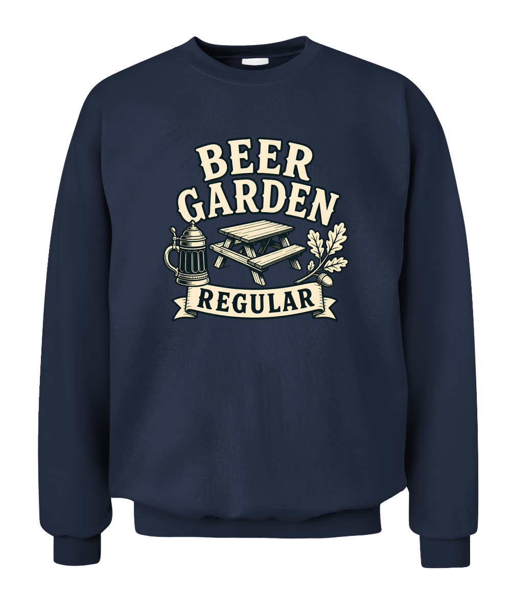Beer Garden Regular — Sweatshirt in Navy