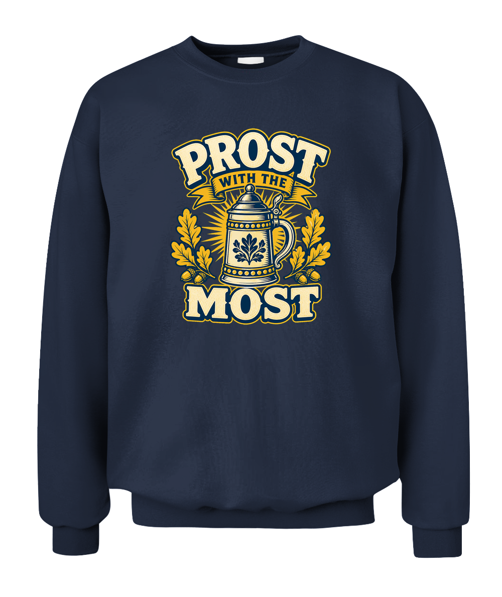 Prost With The Most — Sweatshirt in Navy