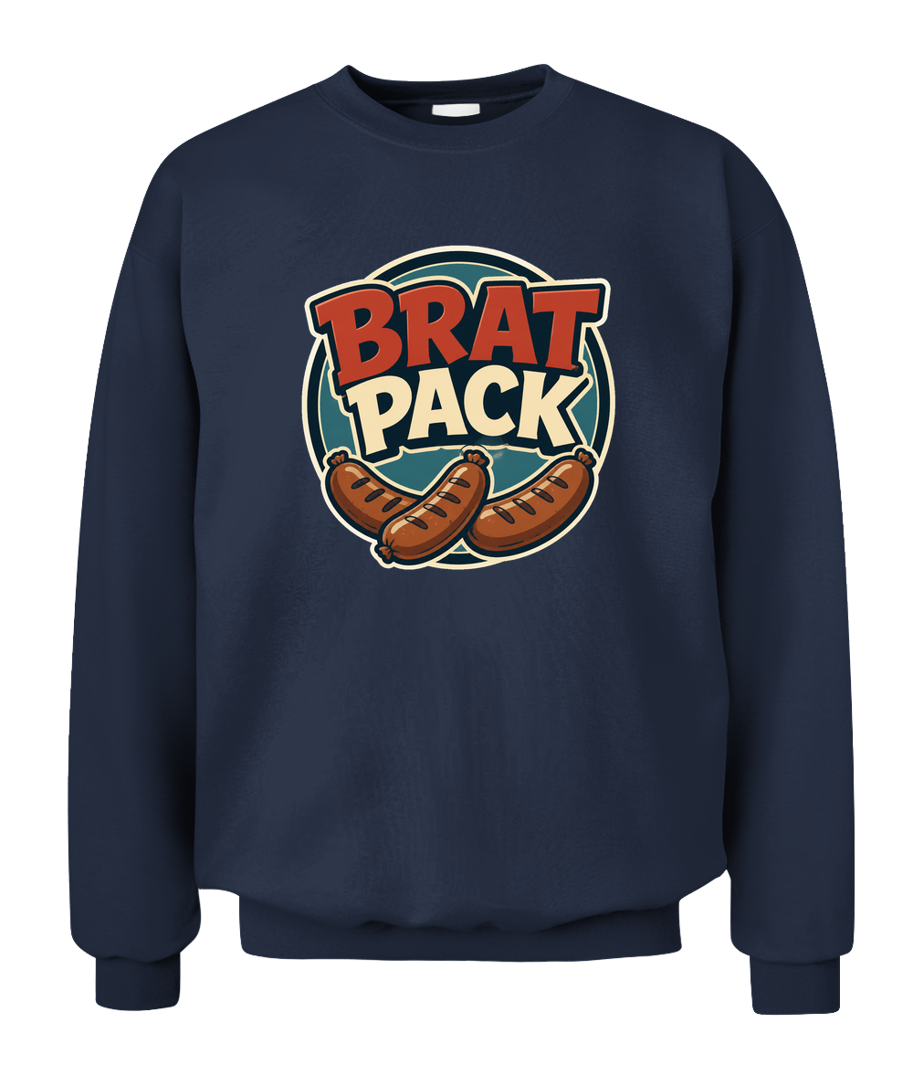 Brat Pack — Sweatshirt in Navy