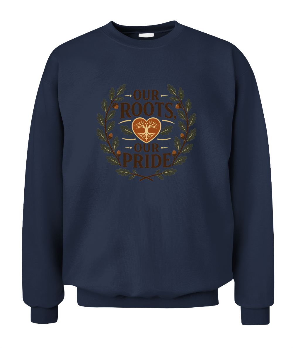 Our Roots, Our Pride — Sweatshirt in Navy