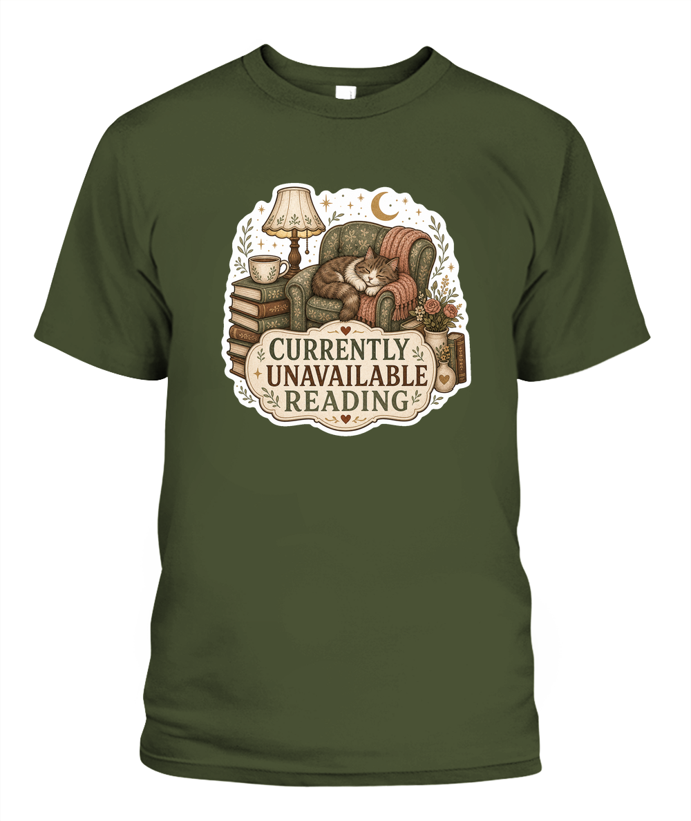 Currently Unavailable Reading Book Lover T-Shirt | Reading Gift