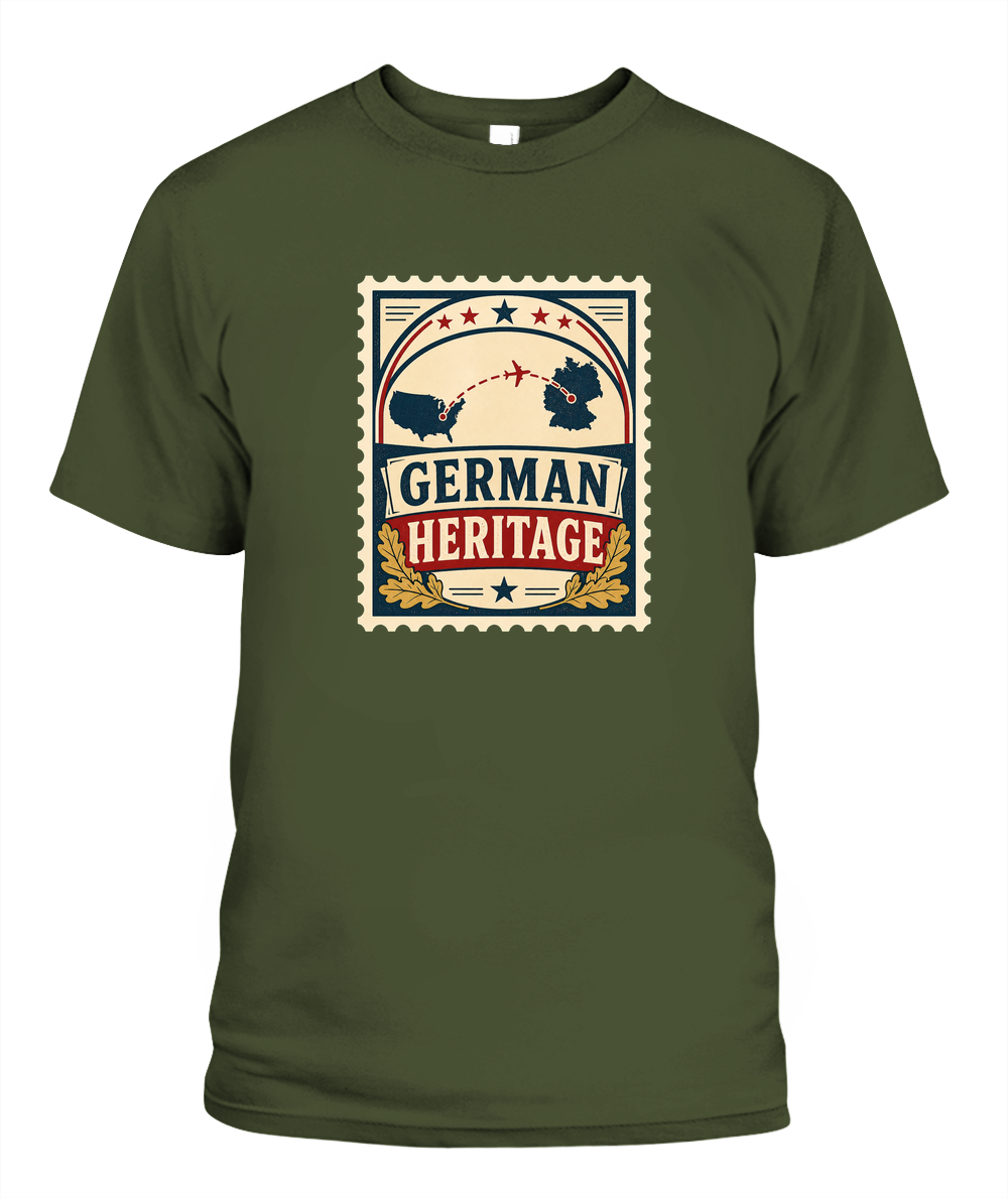 German Heritage — T-Shirt in Sage