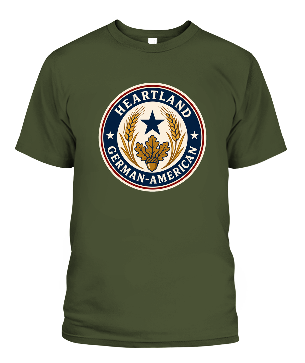 Heartland German-American — T-Shirt in Sage