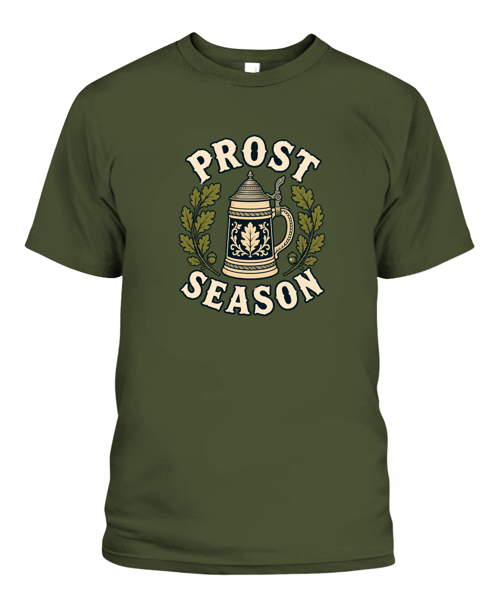 Prost Season — T-Shirt in Sage