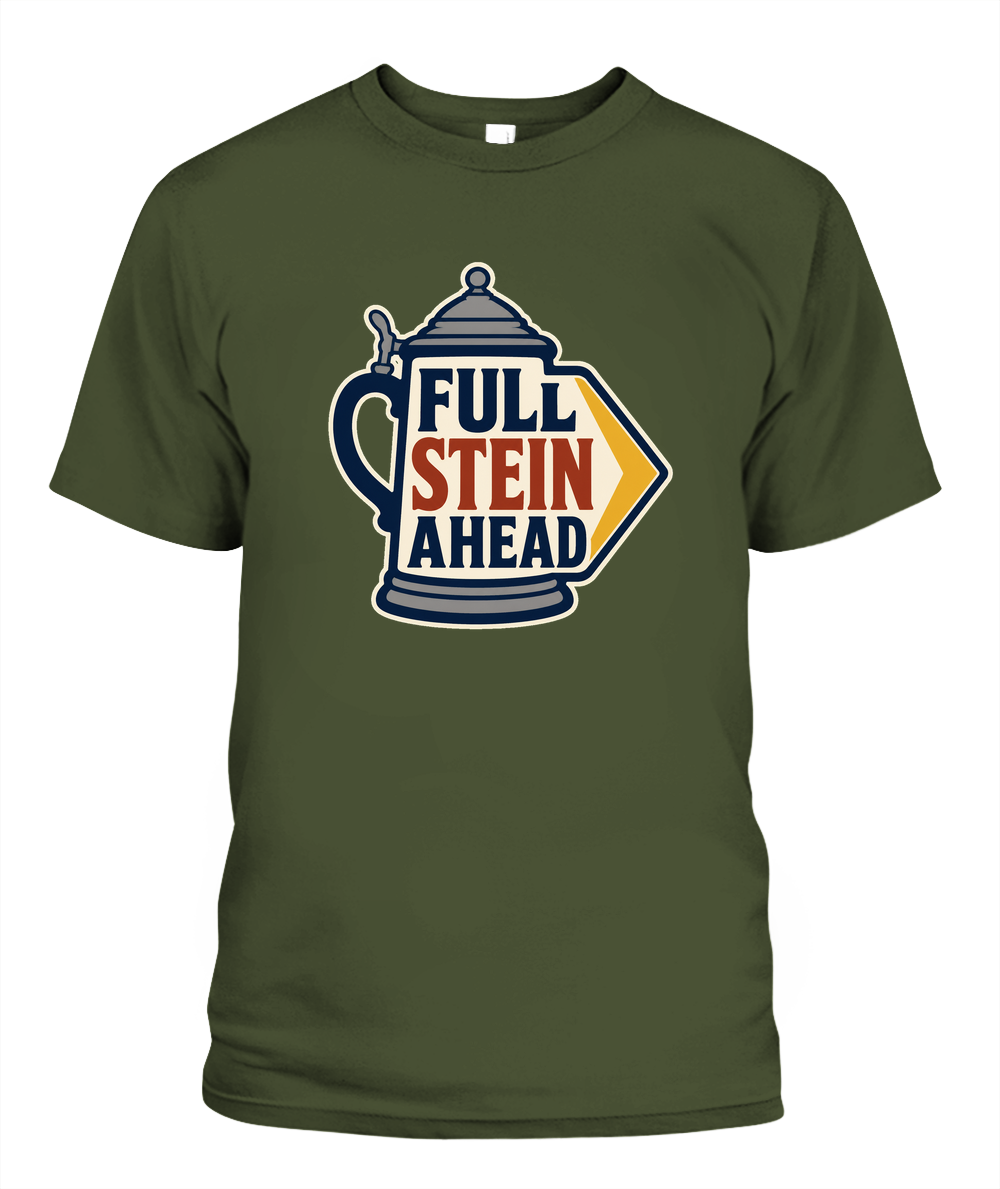 Full Stein Ahead — T-Shirt in Sage