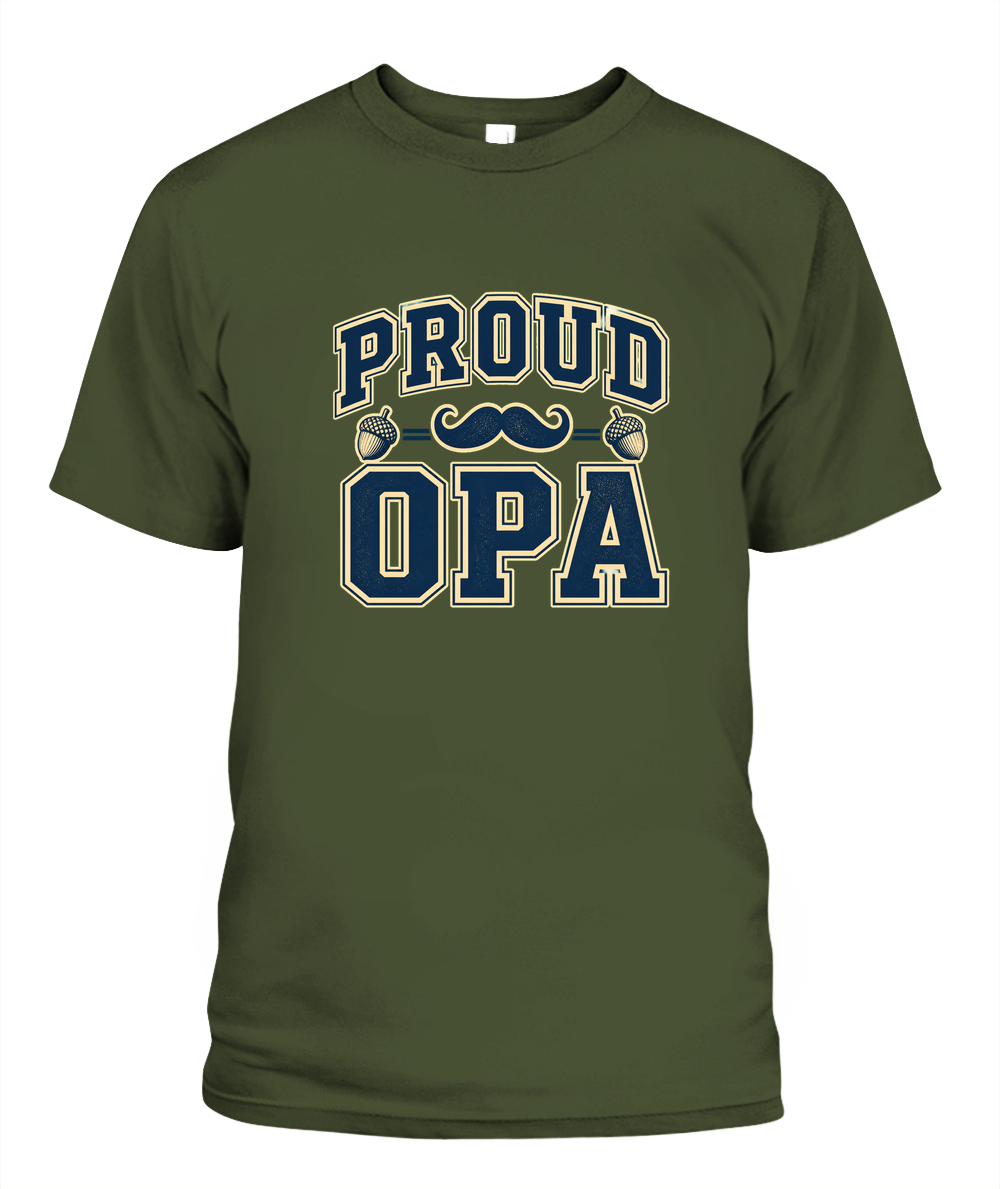 Proud Opa — T-Shirt in Sage