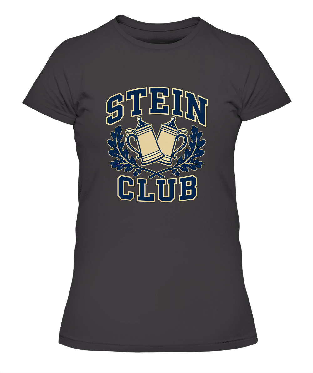 Stein Club — Lady's T-Shirt in Heavy Metal