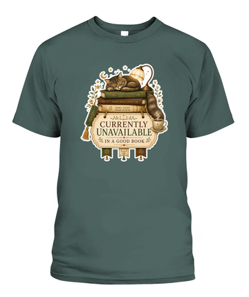 Currently Unavailable Book Lover T-Shirt | Reading Gift