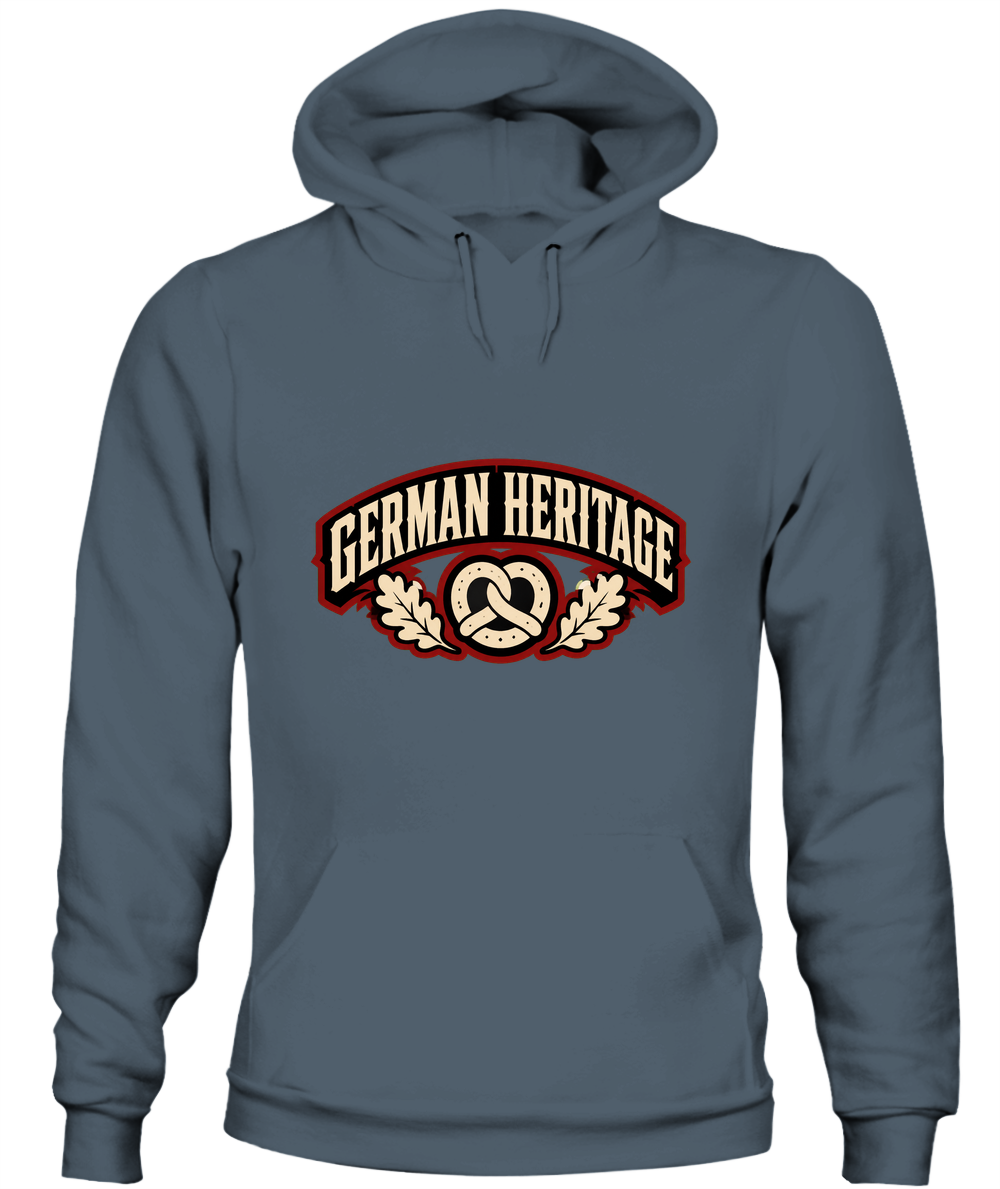 German Heritage — Hoodie in Dark Heather