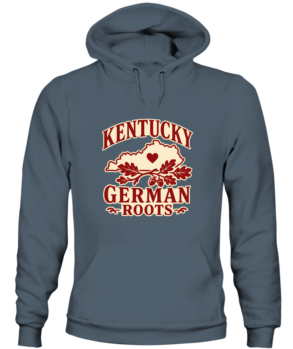 Kentucky German Roots — Hoodie in Dark Heather