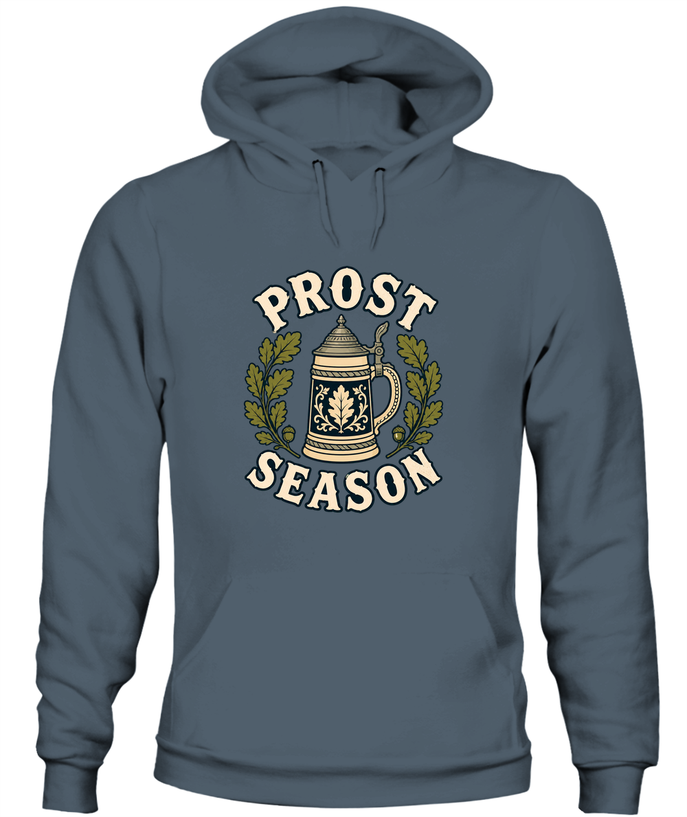 Prost Season — Hoodie in Dark Heather