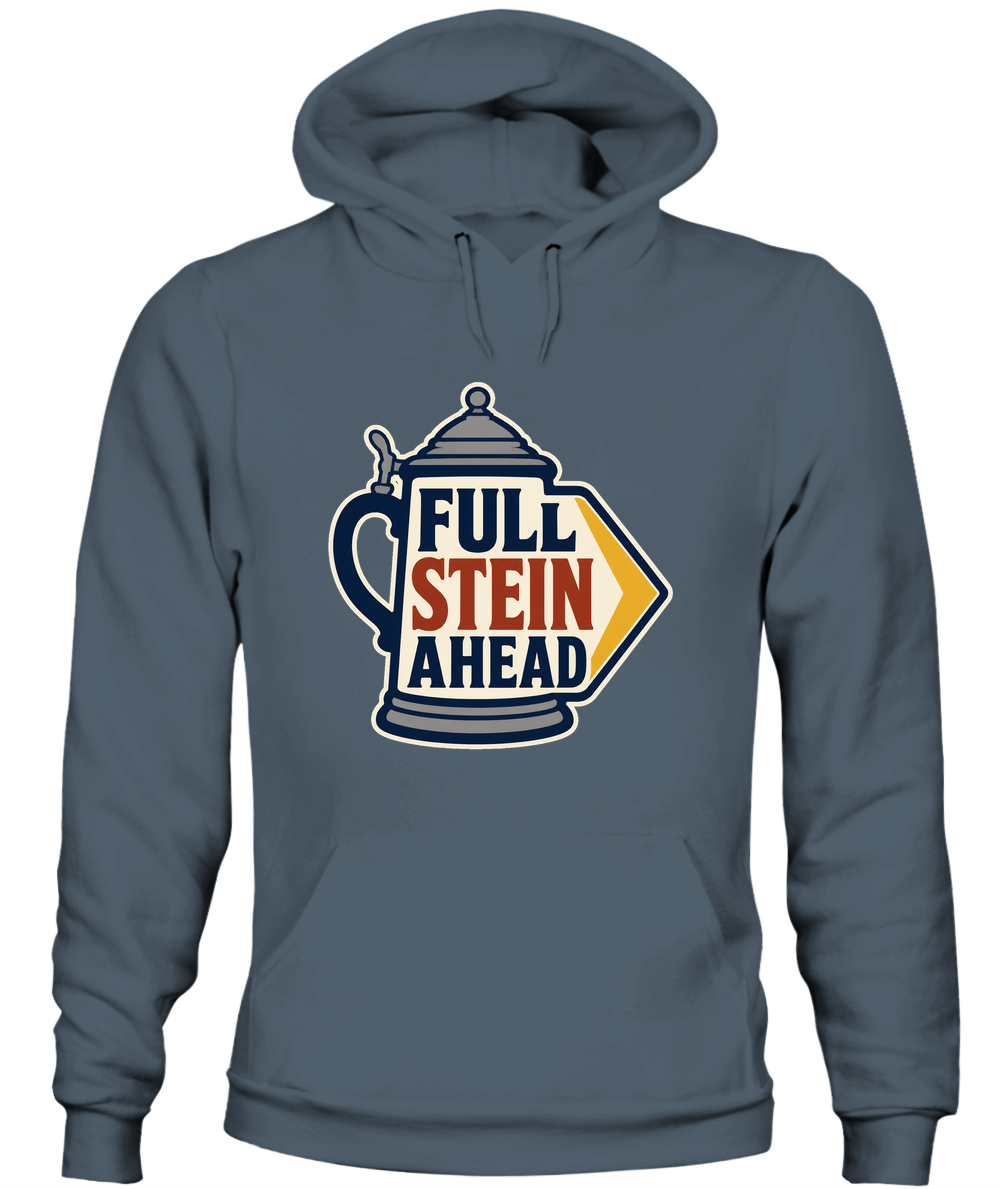 Full Stein Ahead — Hoodie in Dark Heather