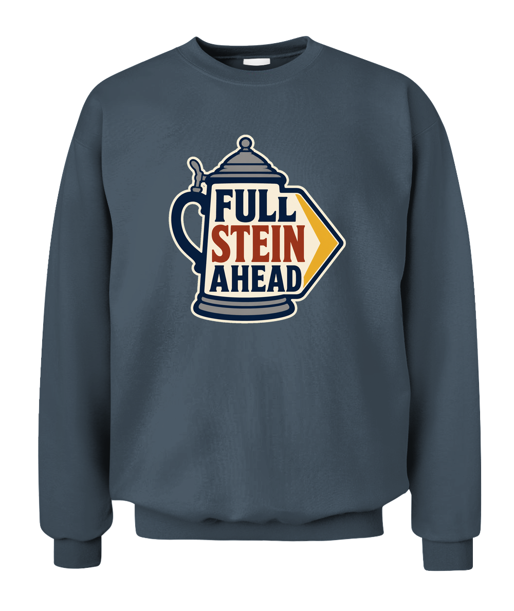 Full Stein Ahead — Sweatshirt in Dark Heather