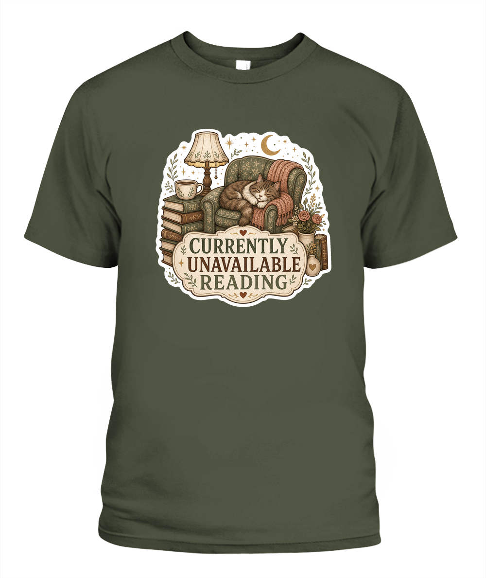 Currently Unavailable Reading Book Lover T-Shirt | Reading Gift