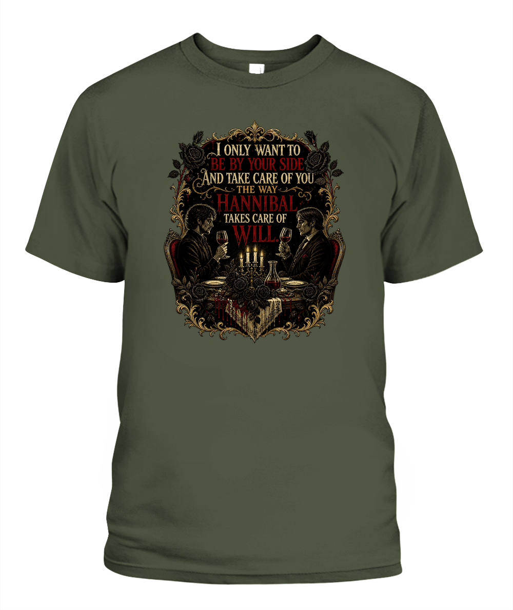The Way Hannibal Takes Care Of Will — gothic shirt in Hemp