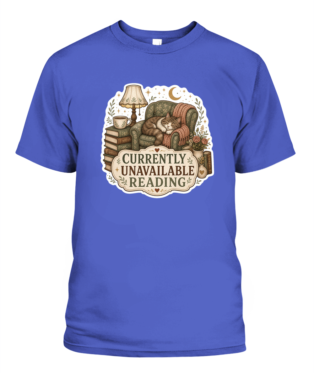 Currently Unavailable Reading Book Lover T-Shirt | Reading Gift