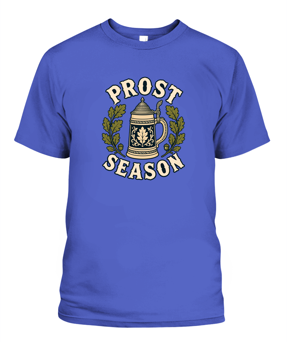 Prost Season — T-Shirt in Periwinkle