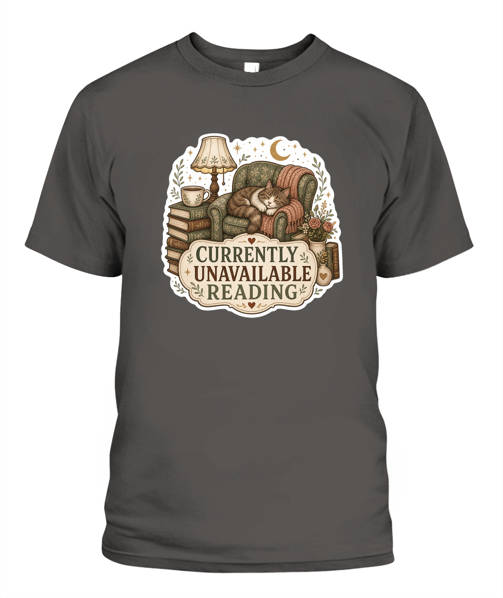 Currently Unavailable Reading Book Lover T-Shirt | Reading Gift
