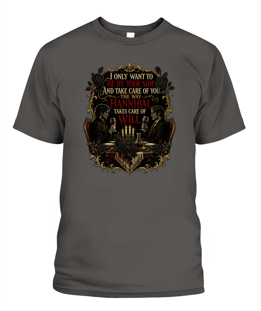 The Way Hannibal Takes Care Of Will — gothic shirt in Pepper