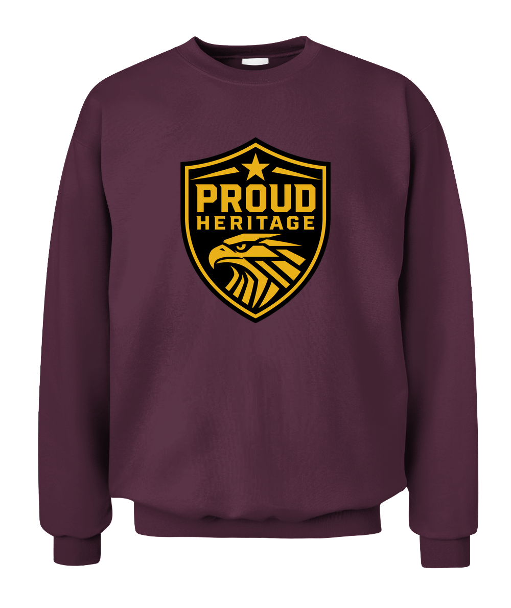 Proud Heritage — Sweatshirt in Maroon