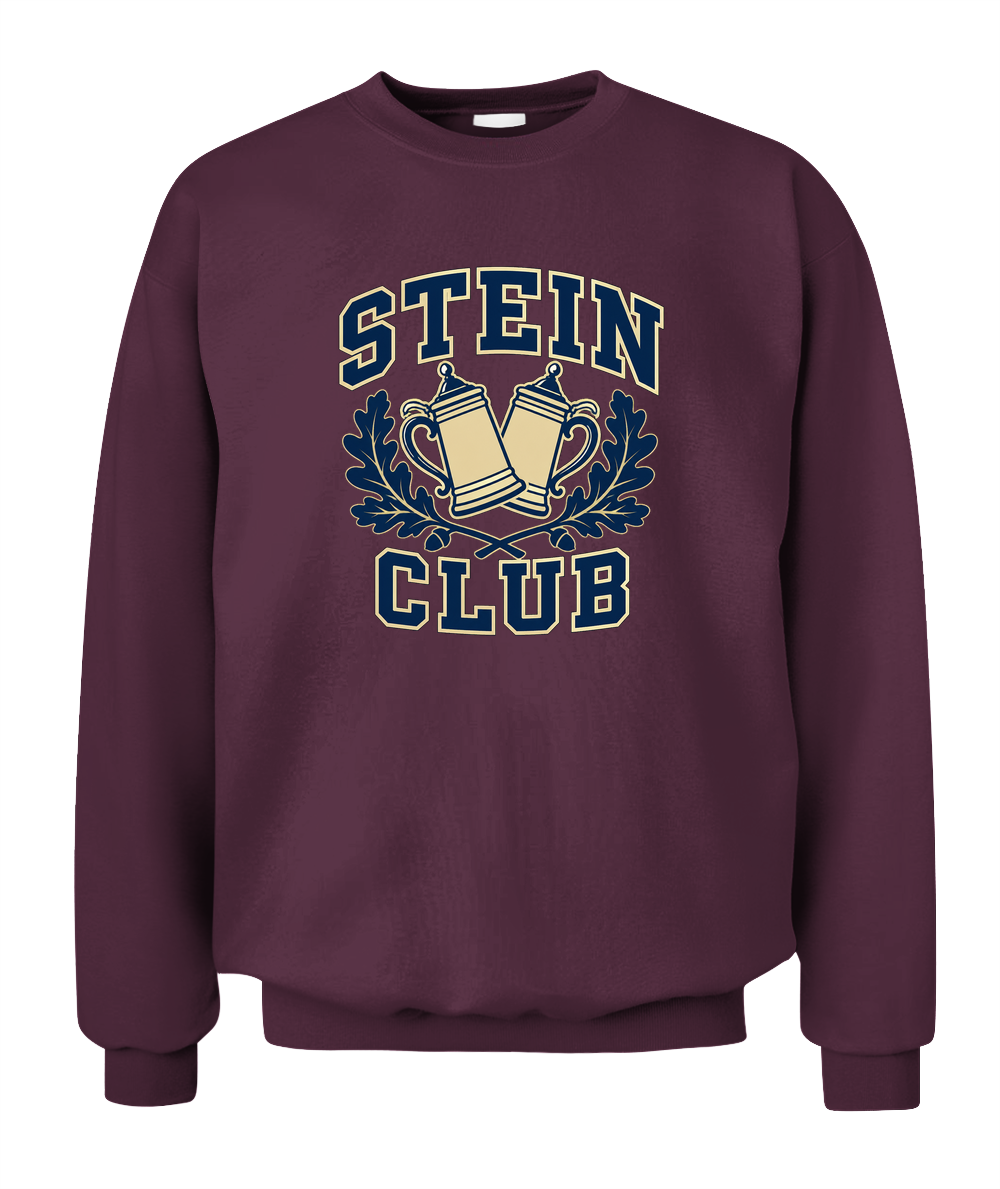 Stein Club — Sweatshirt in Maroon