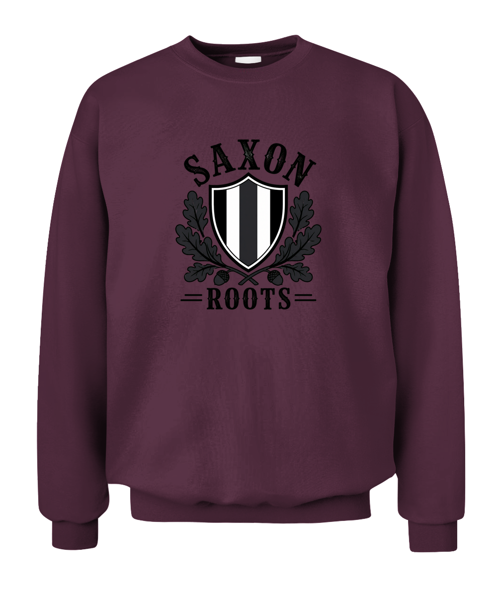 Saxon Roots — Sweatshirt in Maroon
