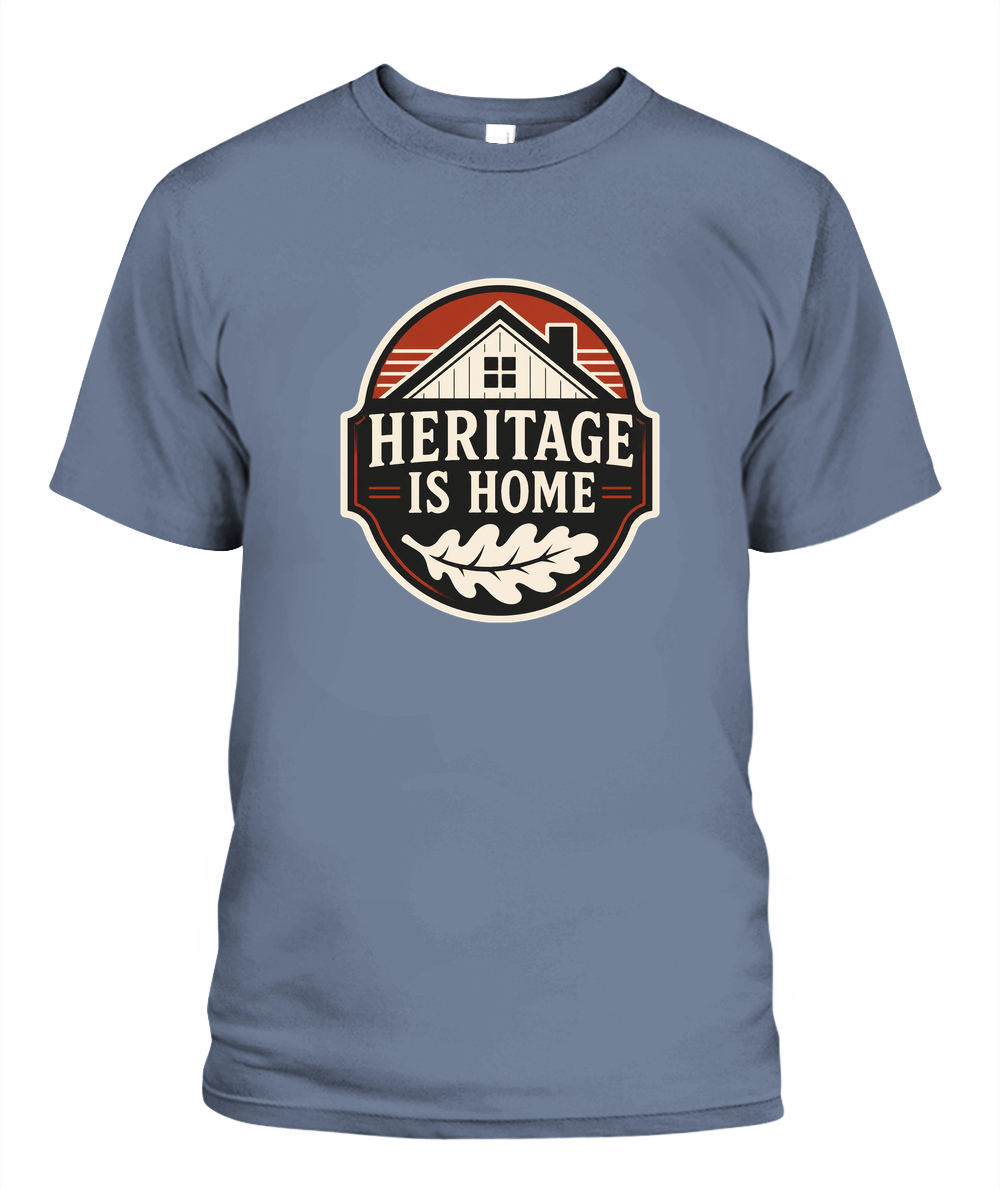 Heritage Is Home — T-Shirt in Bay