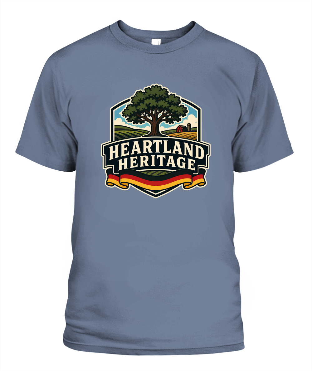 Heartland Heritage — T-Shirt in Blue Jean