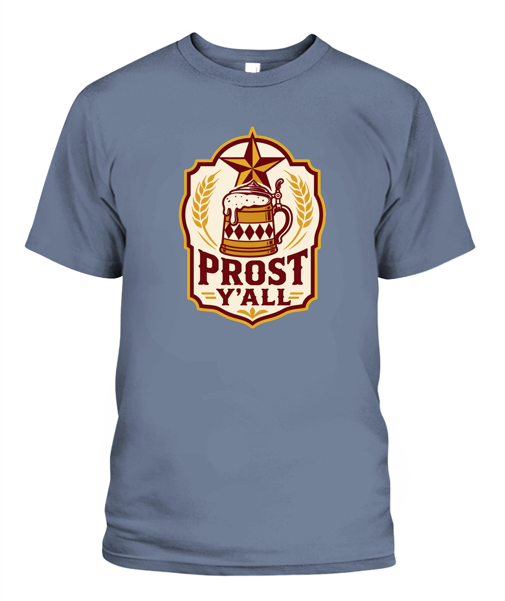 Prost Y'all — T-Shirt in Bay