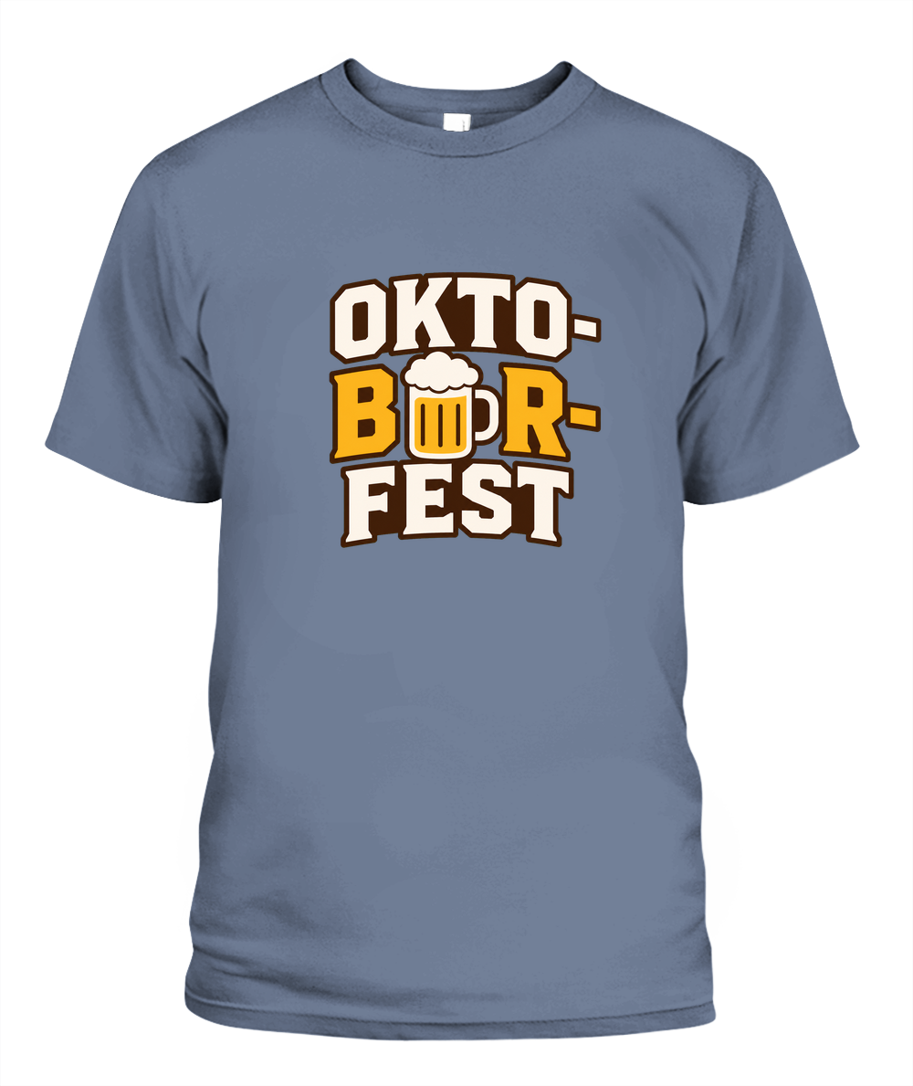Oktoberfest — T-Shirt in Blue Jean