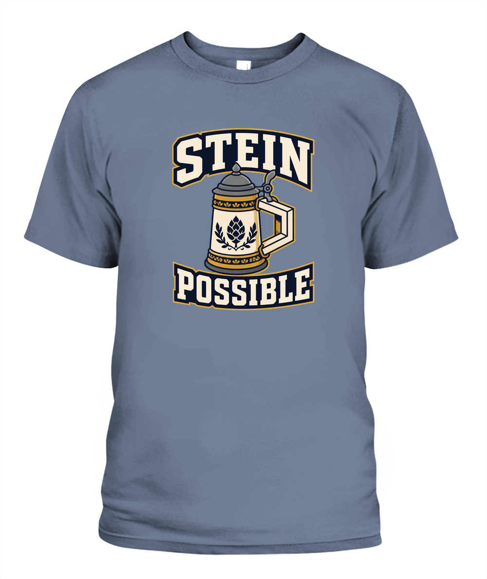 Stein Possible — T-Shirt in Blue Jean